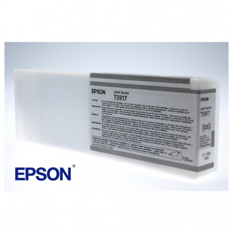 "EPSON 5LB T5917 ink cartridge light black standard capacity 700ml 1-pack"