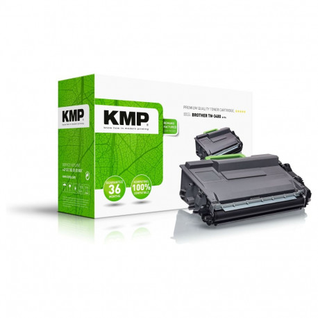 "KMP 1263,0000 black ersetzt Brother TN3480"