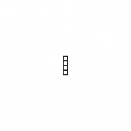 Berker 10146096 raam Q.3 antratsiit, sametine