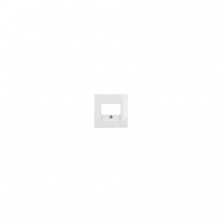 Berker 10338919 TAE- ja kõlaripesa keskosa, polaarvalge läikiv