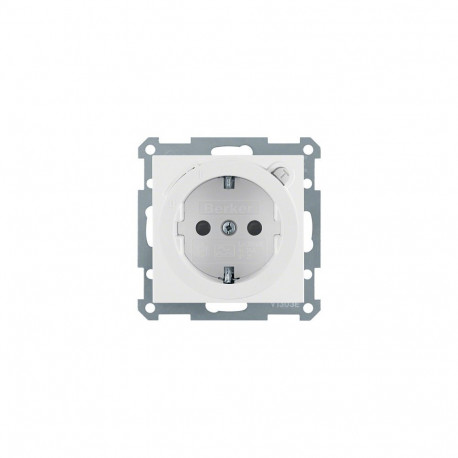 "Berker 47088989 Fi- SCHUKO-Steckdose 30mA polarweiss glänzend S.1 B.3 B.7"
