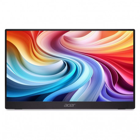 39,6cm/15,6" (1920x1080) Acer PM161QB1bmiuux 16:9 IPS 4ms 60Hz Mini-HDMI 2xUSB-C kõlar VESA must