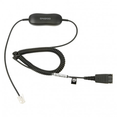 Jabra GN 1200 Smart Cord spiraalne ühenduskaabel QD-RJ9/10