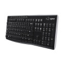 Logitech K270 juhtmevaba klaviatuur, must, USB-vastuvõtjaga, Šveitsi asetus