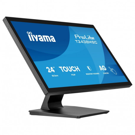 "IIYAMA 60.5cm (23,8"") T2438MSC-B2 16:9 M-Touch HDMI+DP+USB"