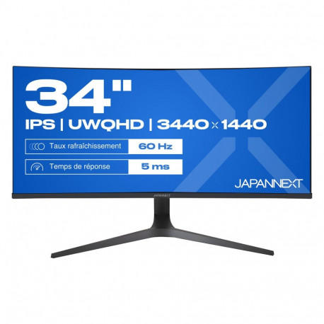 Japannext 86,4cm JN-IPS340UWQHD60C-C65W-HS kumer UWQHD
