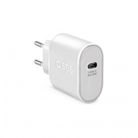 SBS USB-C PD 20W valge laadija
