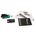 AMEWI RC metallsulamist maastur 1:64 RTR petroolsinine 2,4GHz