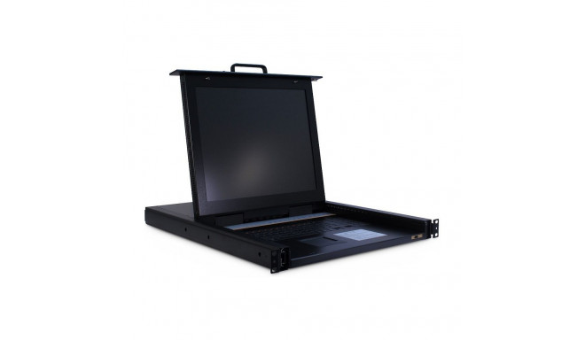 "KVM LCD Switch 8-Port 17"" (USB - PS/2 VGA) German Inter-Tech"