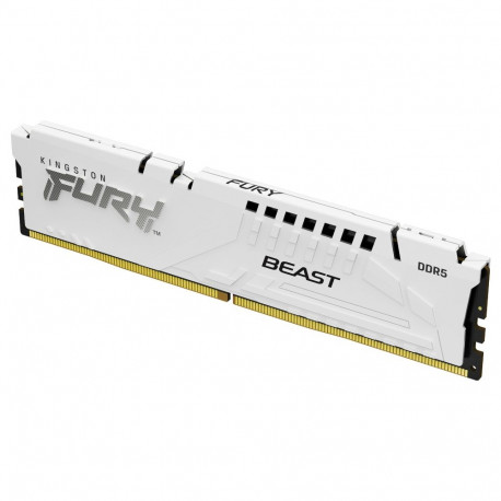 "KINGSTON FURY Beast 16GB DIMM DDR5 5200MT/s DDR5 CL40 White XMP"