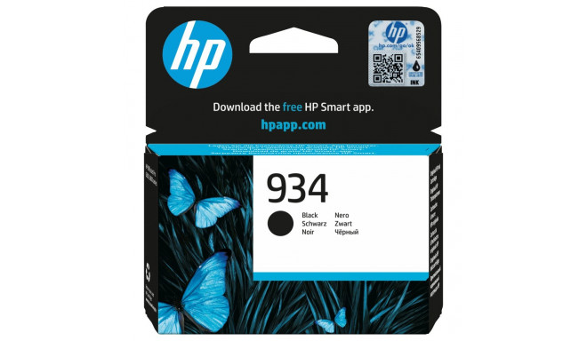 HP 934 (C2P19AE) must tindikassett