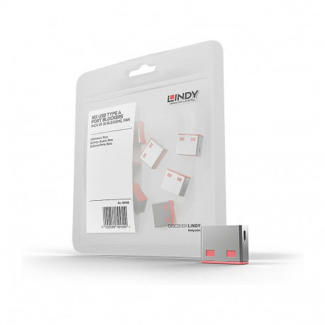 "STICK LINDY USB Portschlösser 10xPink Erweiterungskit für 40450"