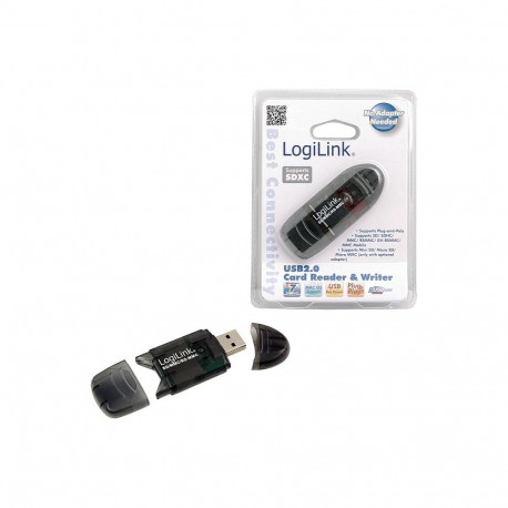"LogiLink CR0007 USB 2.0 SD/MicroSD/MMC/RS-MMC Kartenleser"