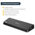 D StarTech USB3 4K sülearvuti dokkimisjaam