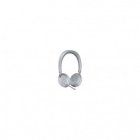 "Yealink BH72 with Charging Stand UC Light Gray USB-A Bluetooth-Headset"