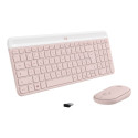 "Logitech MK470 Slim Combo - ROSE - (DE) - CENTRAL-419"