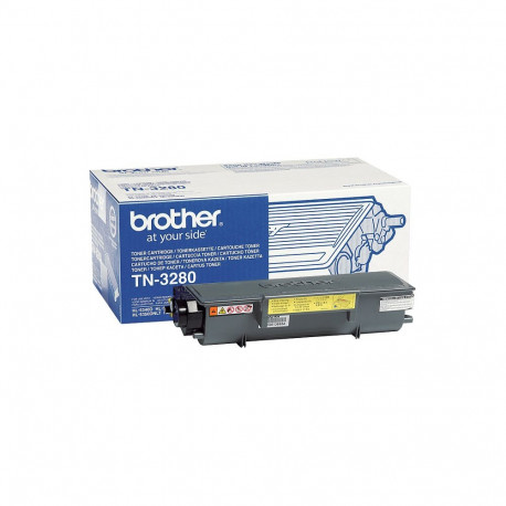 Brother TN-3280 must tooner, kuni 8.000 lehekülge vastavalt ISO 19752