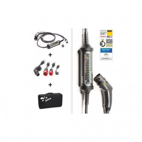 Juice Technology JUICE BOOSTER 2 Traveller Plus elektriauto komplekt (EU) (antratsiit/must, 1,4 - 22