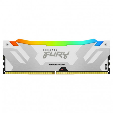 Kingston 64GB 6400MT/s DDR5 CL32 DIMM FURY Renegade RGB valge 2-osaline komplekt XMP