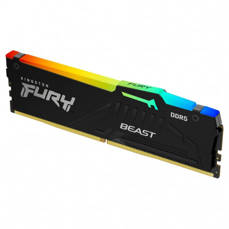 "KINGSTON 16GB 5600MHz DDR5 CL40 DIMM FURY Beast RGB"