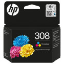 HP 308 kolmevärviline originaal tindikassett