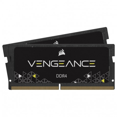 "16 GB Corsair SO-DIMM 2666 (2x 8 GB) Dual-Kit (schwarz. CMSX16GX4M2A2666C18. Vengeance)"