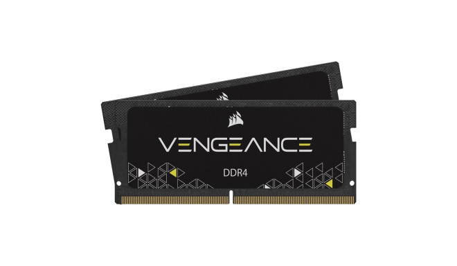 "16 GB Corsair SO-DIMM 2666 (2x 8 GB) Dual-Kit (schwarz. CMSX16GX4M2A2666C18. Vengeance)"
