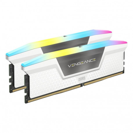 Corsair Vengeance RGB 64GB (2x32GB) PC 5200 CL40 valge komplekt