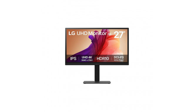 "68,4cm/27"" (3840x2160) LG 27BA45U-B 16:9 4K UHD IPS 5ms 60Hz HDR10 2xHDMI DP Pivot Black"