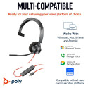 HP Poly Blackwire C3310 mono peakomplekt USB-C/A