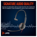 "HP Poly Headset Blackwire C3210 Mono USB-C/A"