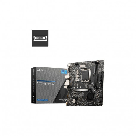 "1700 MSI PRO H610M-G DDR5"