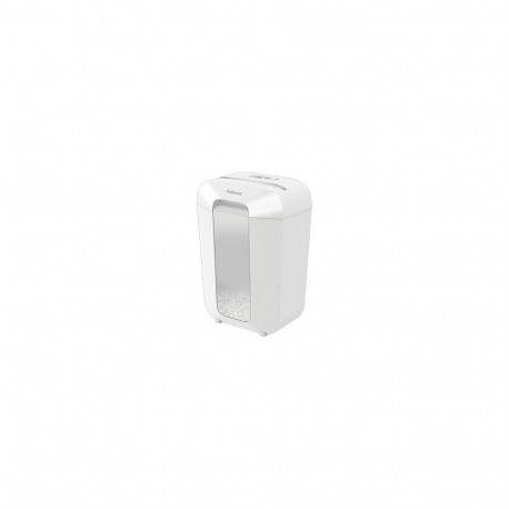 "Fellowes Powershred LX70 Aktenvernichter CrossCut 11 Blatt 4x40mm P-4 Weiss"