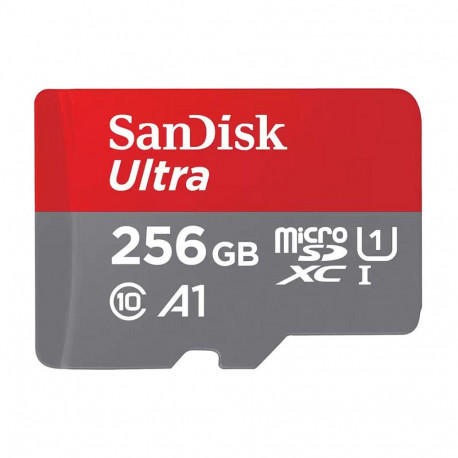 Sandisk microSDXC mälukaart Ultra 256GB ja adapter