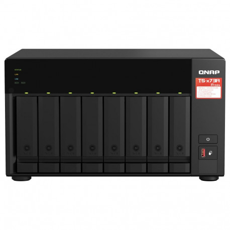 "8-Bay Qnap TS-873A-8G 8 Bay NAS Enclosure - Storage Server - NAS"