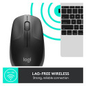 "Logitech M190 optisch wireless Black"