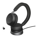 Jabra Evolve2 75 - USB-C MS Teams koos laualambiga - must