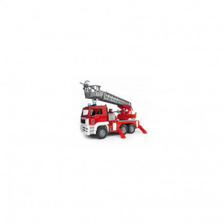BRUDER MAN Fire engine with selwing ladder