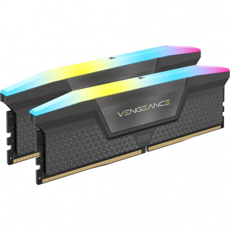 Corsair Vengeance RGB CMH32GX5M2B6400Z32 mälumoodul 32 GB 2 x 16 GB DDR5 6400 MHz