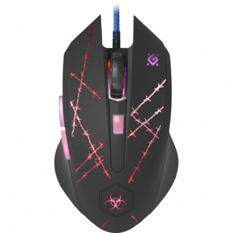Defender Forced GM-020L mouse Gaming Ambidextrous USB Type-A Optical 3200 DPI