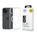 3mk Armor Magcase for iPhone 15 Plus - Transparent