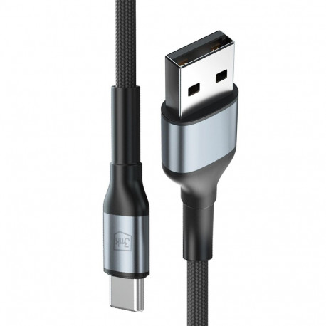 3mk Hyper Cable 3mk Hyper Cable N-SERIES USB-A / USB-C 1m 9V/2A 18W QC 3.0 / black