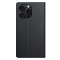 3mk Wallet Case for iPhone 14 Pro Max - Black