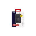 Trust 22221 numeric keypad Laptop/PC USB Black
