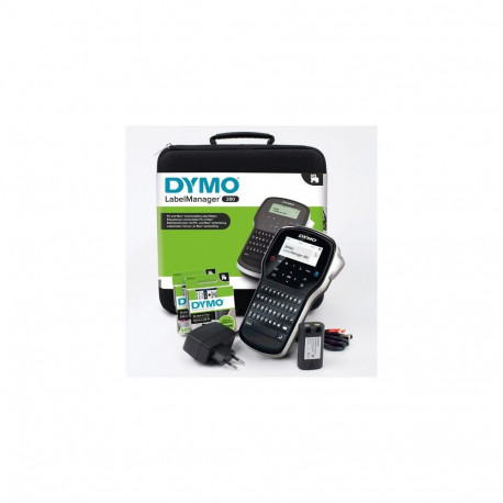 DYMO LabelManager 280 Rechargeable Handheld Label Maker Kit | QWERTY Keyboard | with 2 Rolls of D1 L