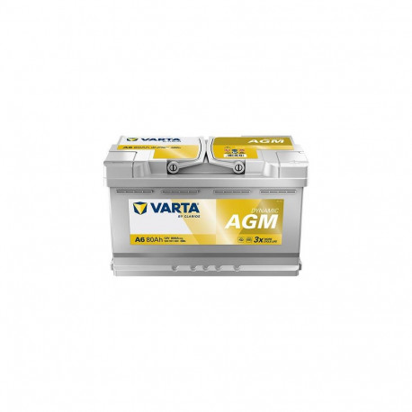CAR BATTERY VARTAXEV AGM A6 80AH/800A