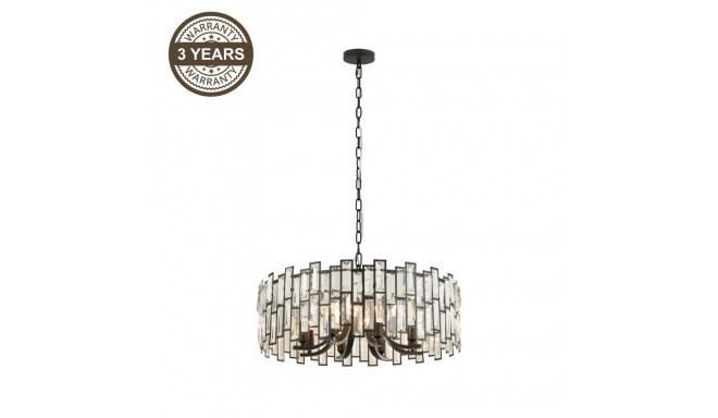 ripplamp 2200027L 8xE14 kuld