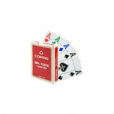 Playing Cards - Copag 4 Colour Jumbo Index Red
