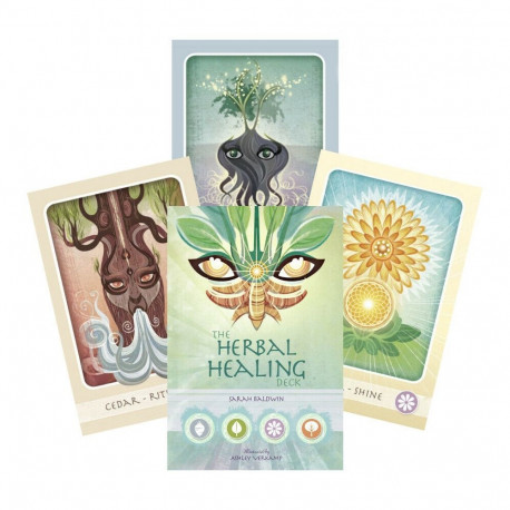 Herbal Deck - Herbal Healing Deck 48 Cards 22.86 x 15.24 x 3.81 cm
