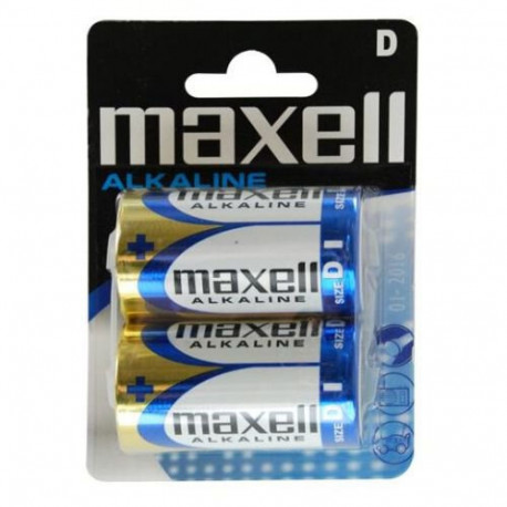 Batteries - Maxell 161170 Disposable Battery D Alkaline